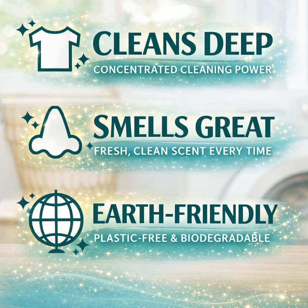 Magical Laundry Detergent Sheets (120 Count)