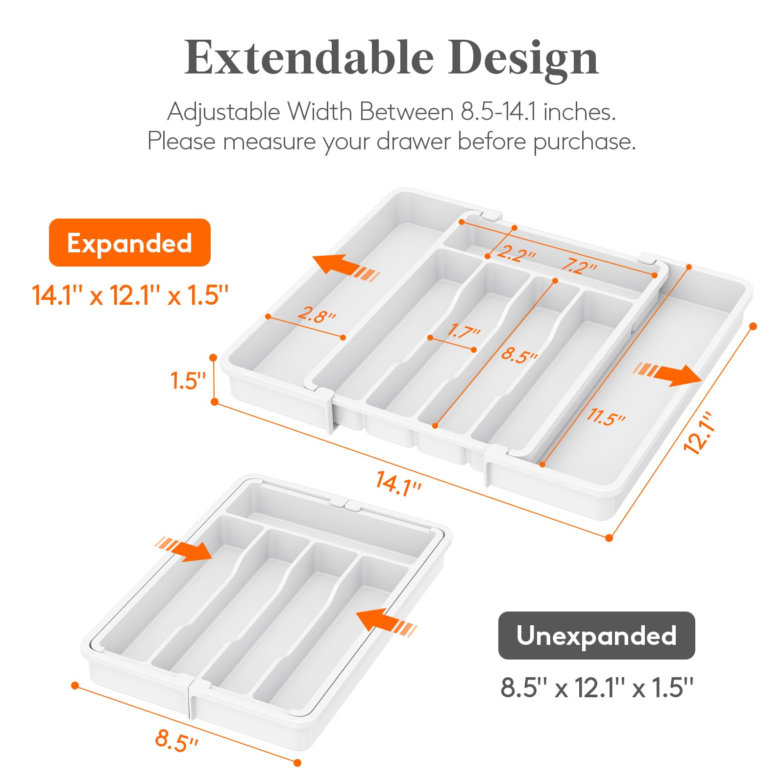 Silverware Drawer Organizer