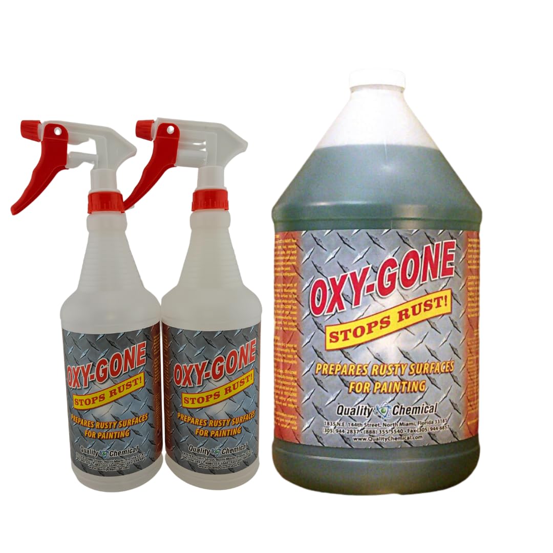 Oxy Gone Rust Remover and Metal Treatment (128 Fl Oz)
