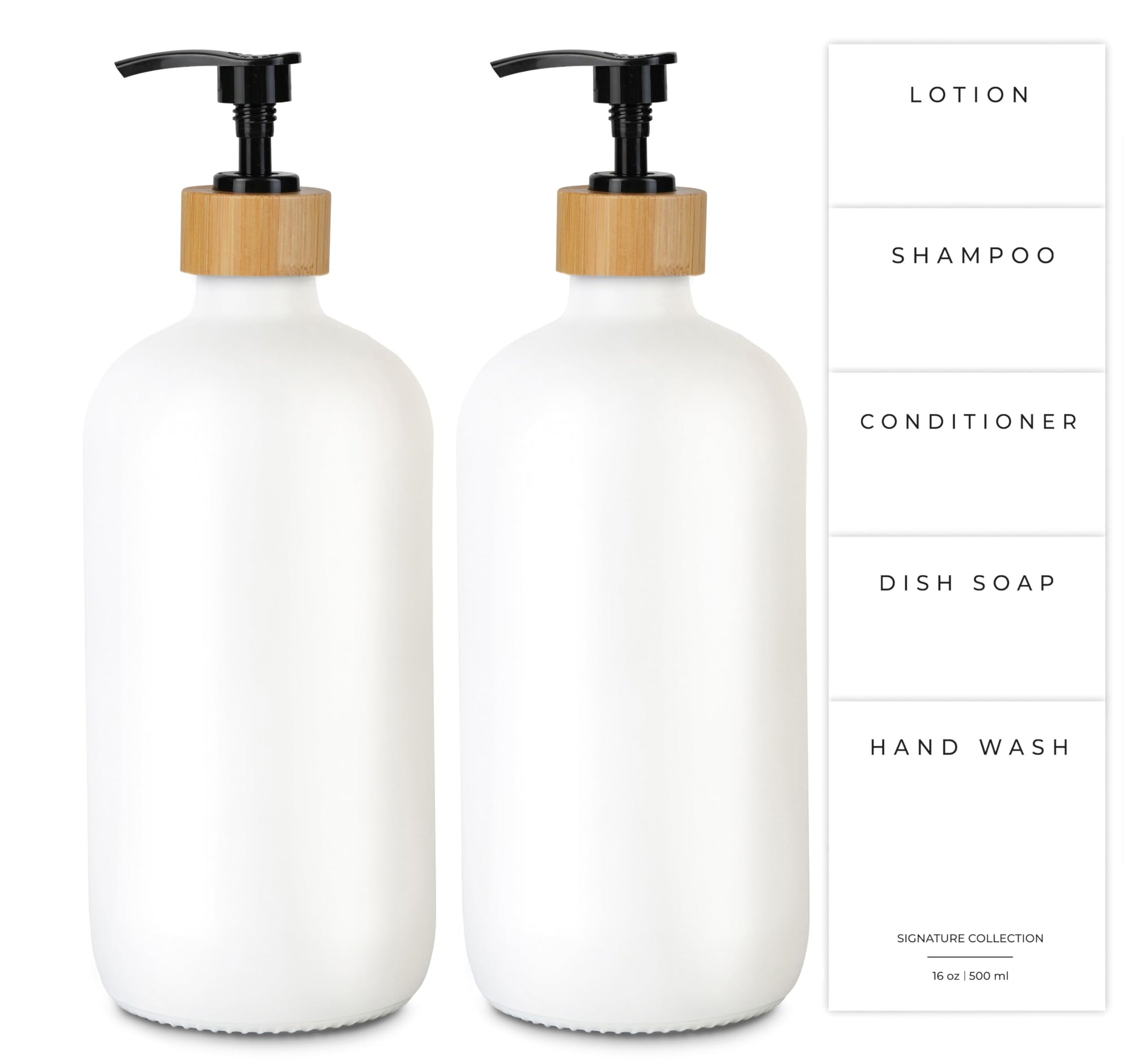 Emerson Glass Soap Dispenser Set (2 Count)