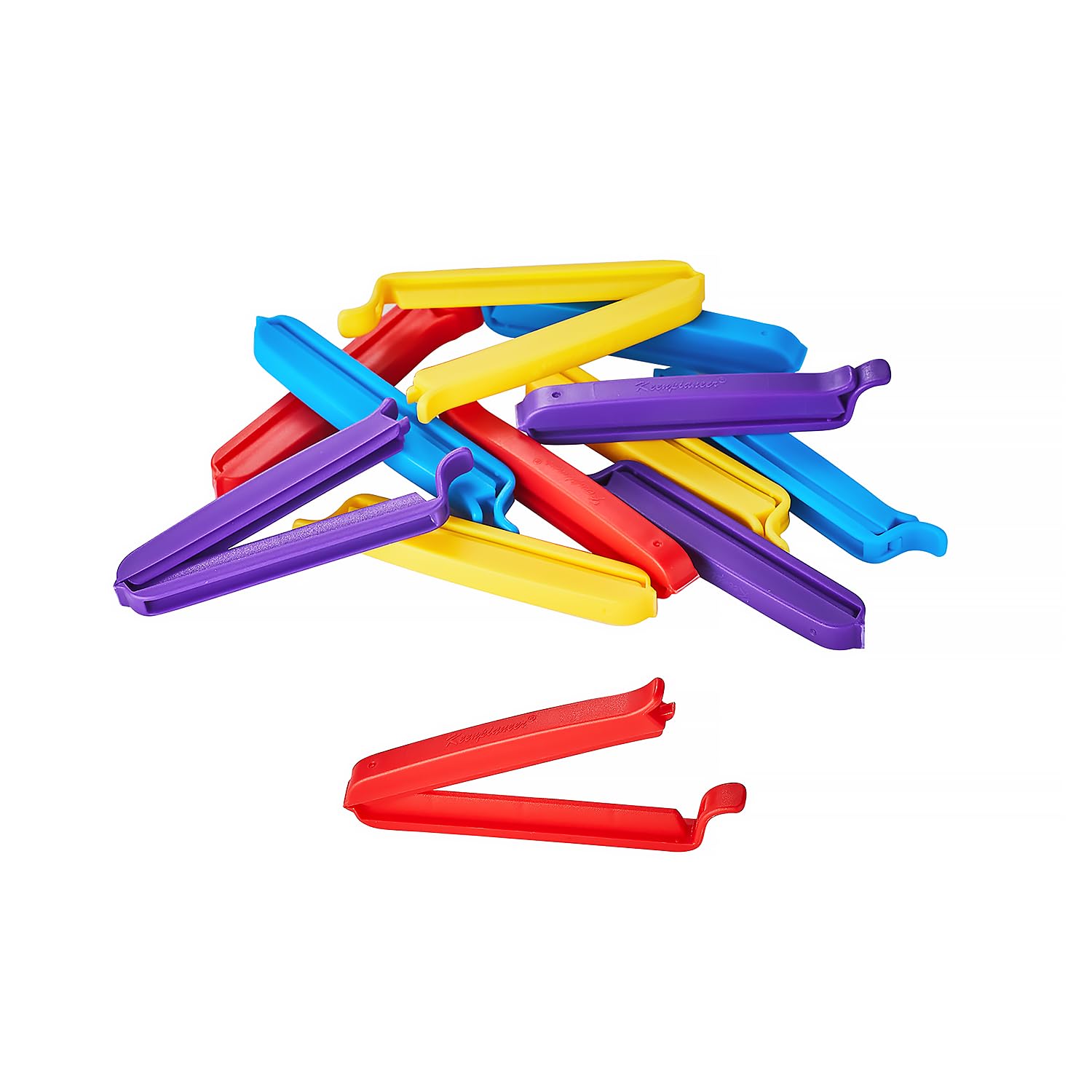 Sealing Clips 4inch Multicolor for Piping Bags 12 Pack (12 Count)