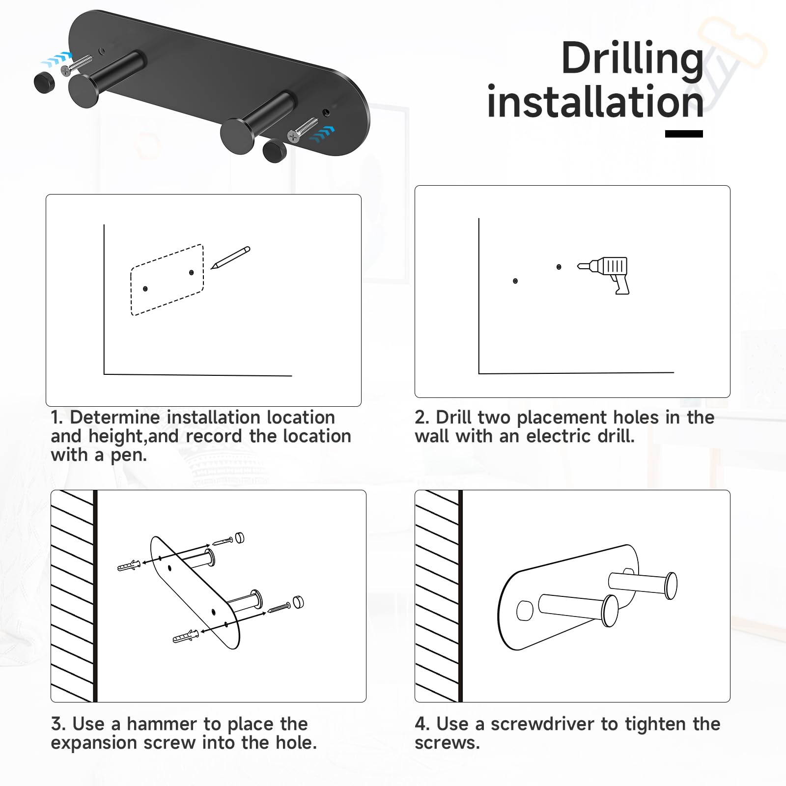 Ironing Board Hanger Wall Mount