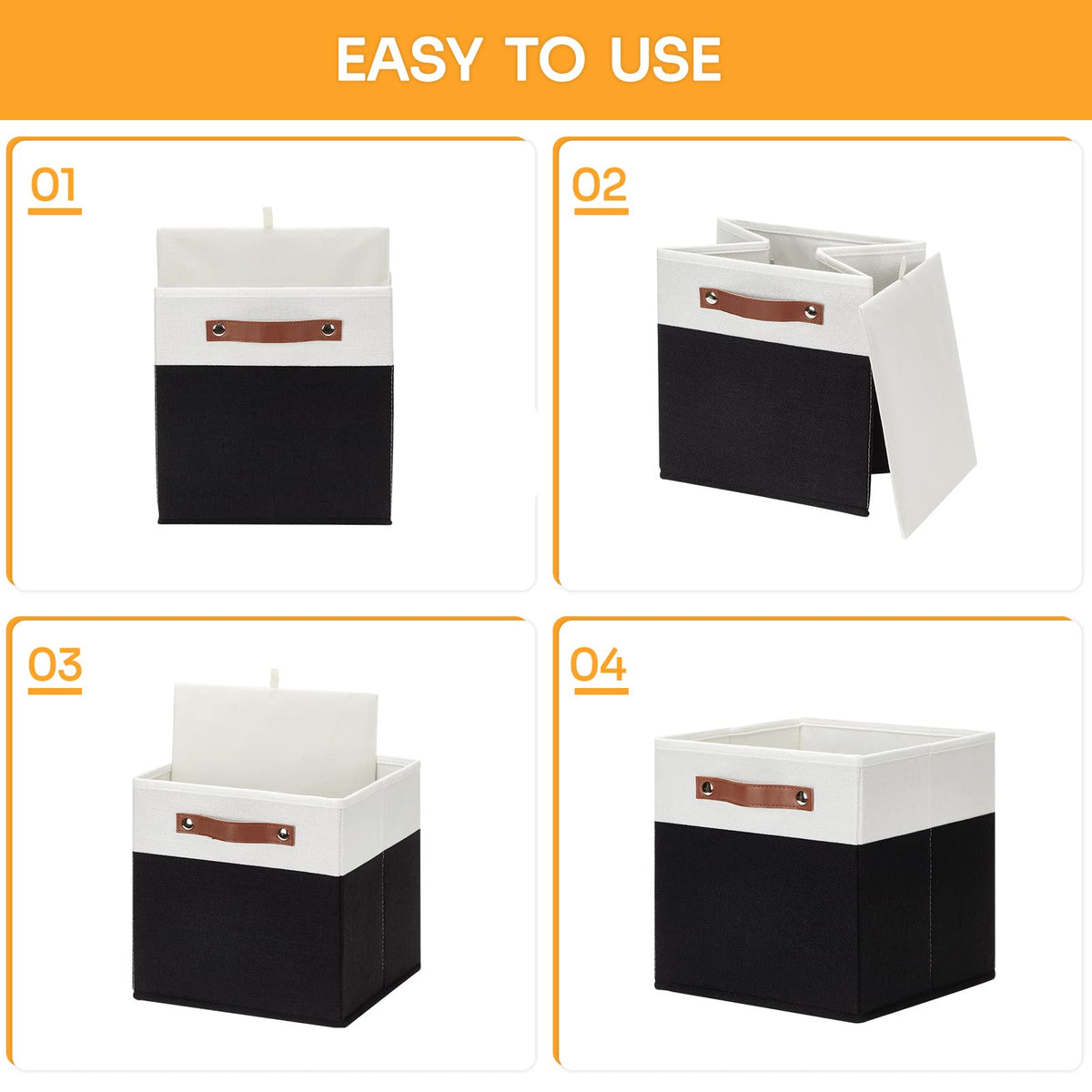 Storage Cubes 11 inch (4 Count)