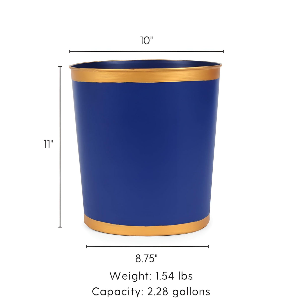 Decorative Waste Basket for Bathroom Trash Can Wastebasket