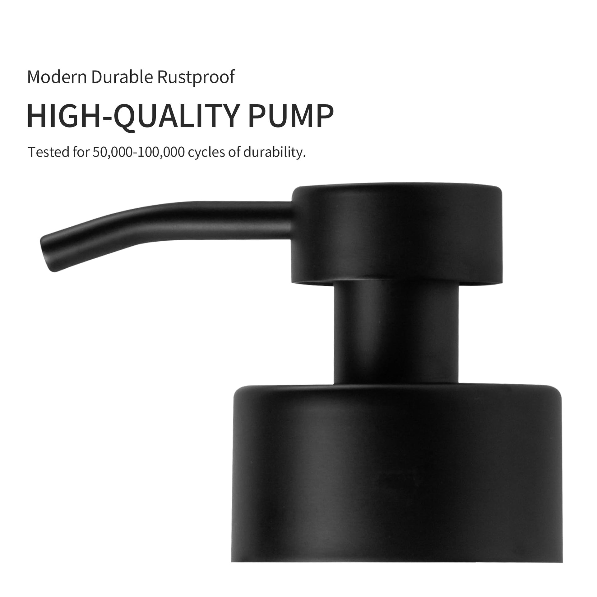 Black Soap Dispenser