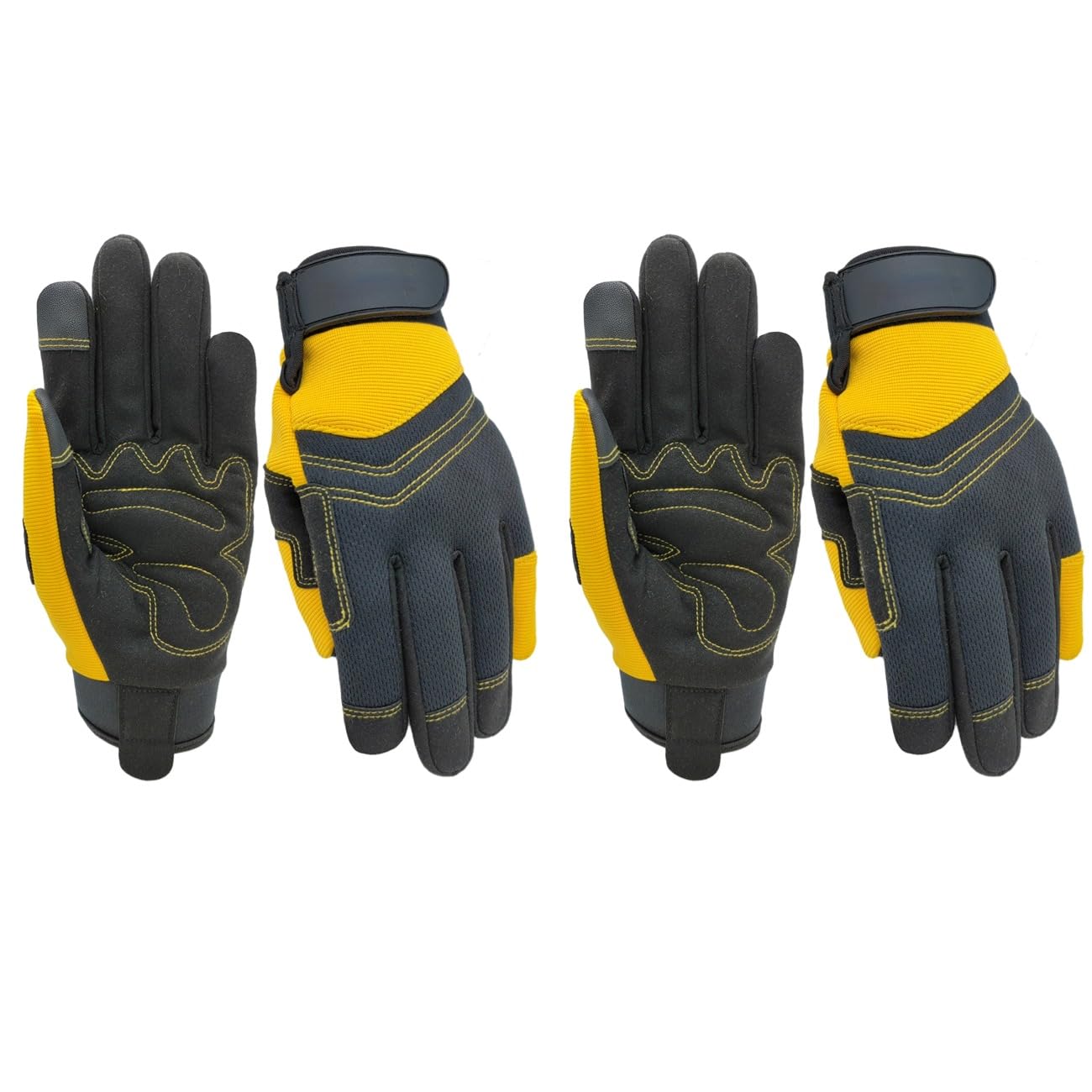 2 Pairs Outdoor Work Gloves