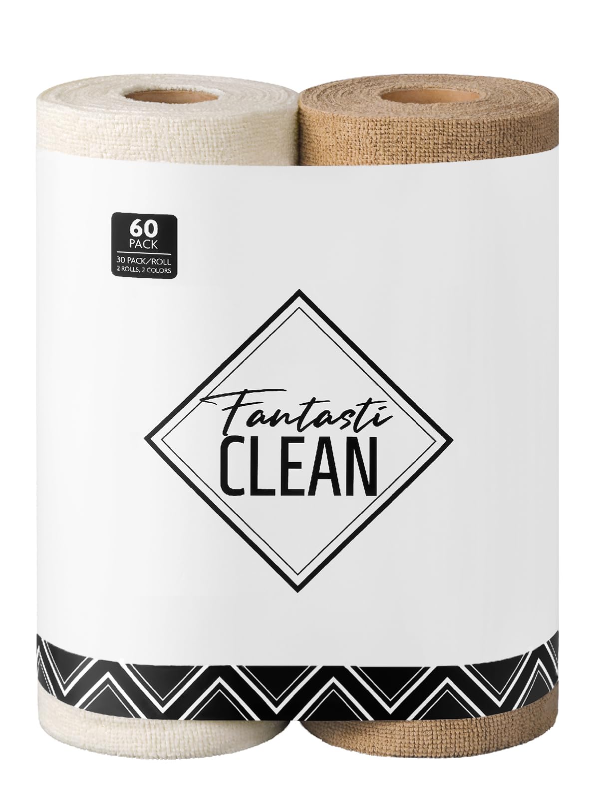 Microfiber Cleaning Cloth Roll (60 Count) - ModHome Supplies