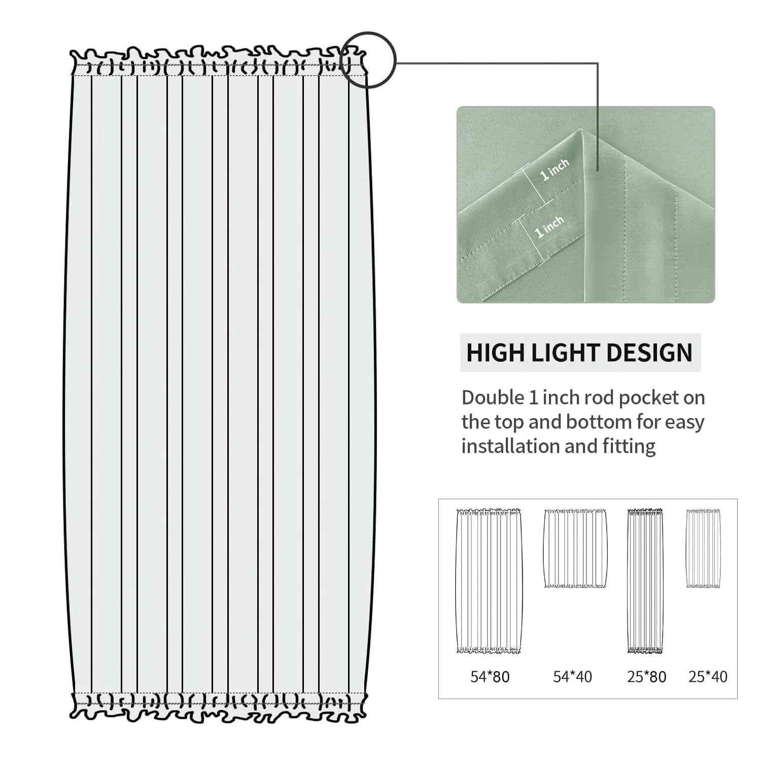 French Door Curtains