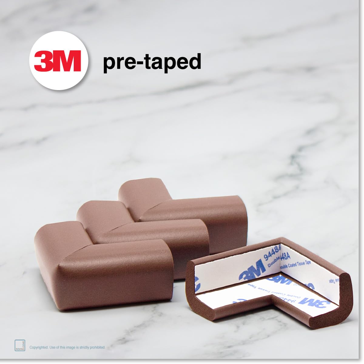 Slimfit Corner Protector for Baby Proofing (8 Count)