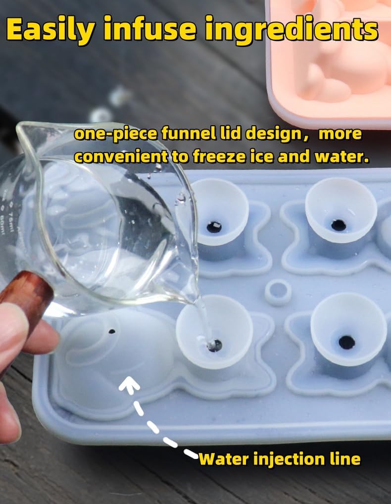 Cute 3D Cat Ice Mold