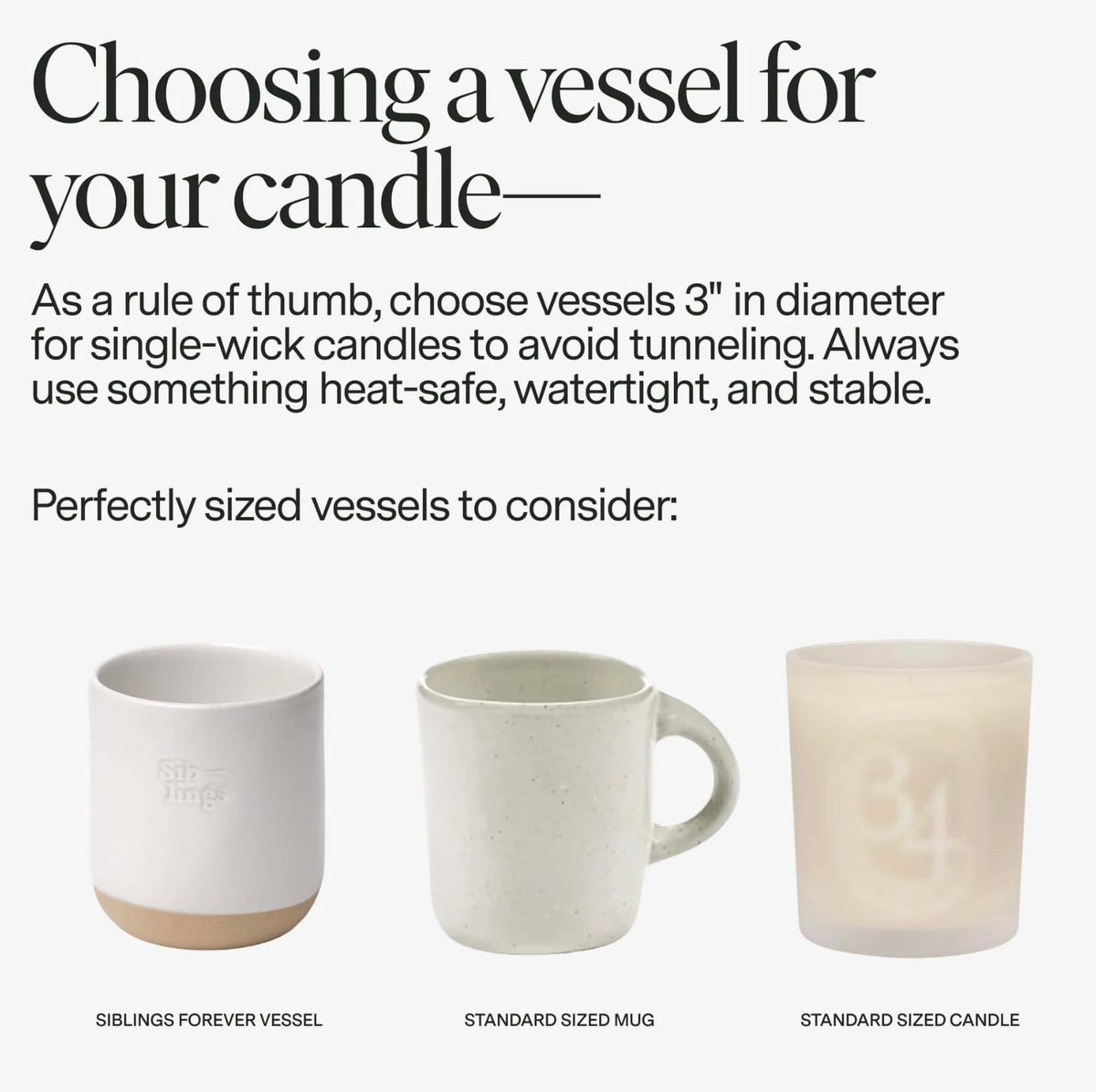 Siblings Candle Refill Kit No. 02