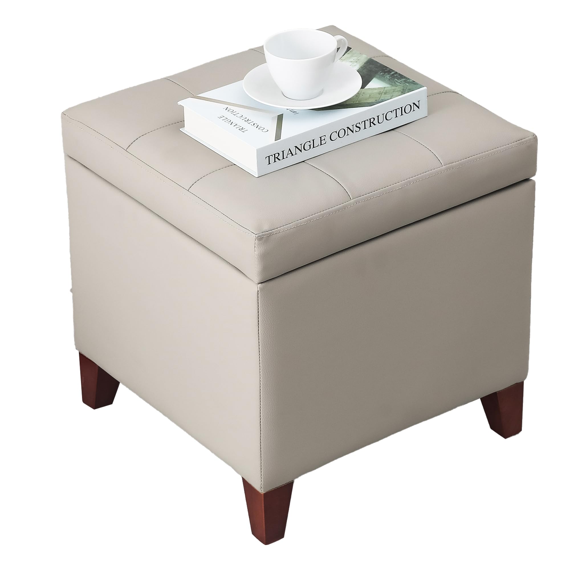18" Square Storage Ottoman