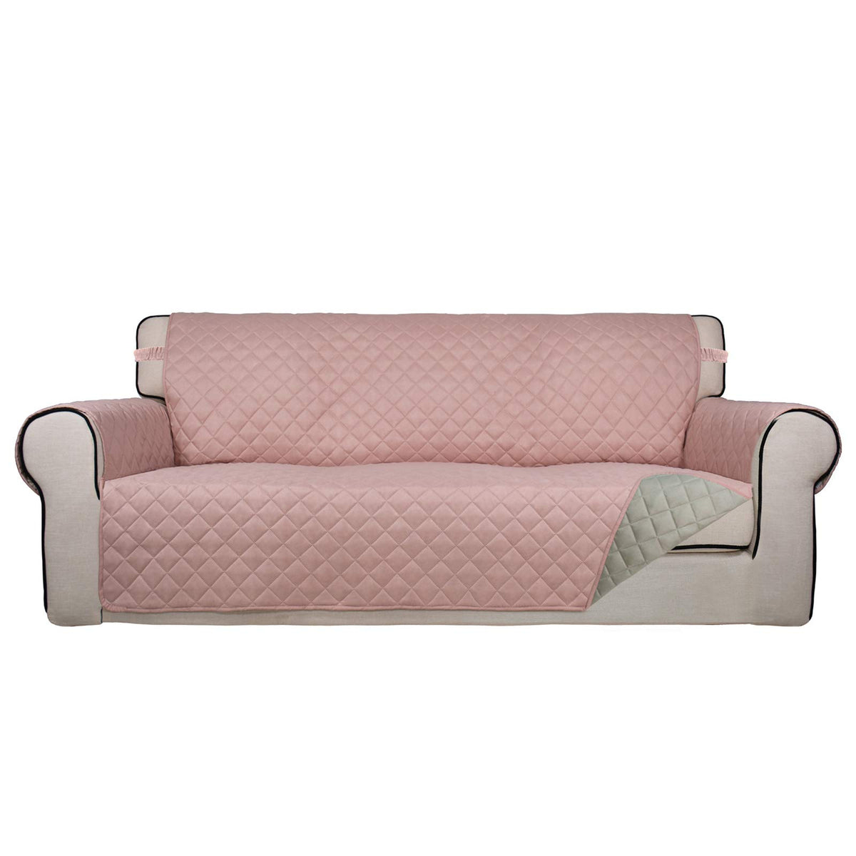 Reversible Quilted Sofa Cover