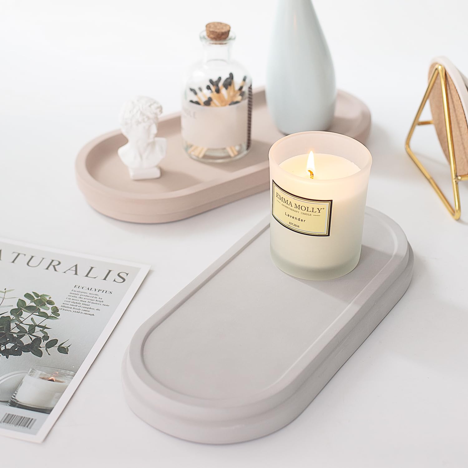 Diatomaceous Earth Stone Sink Tray