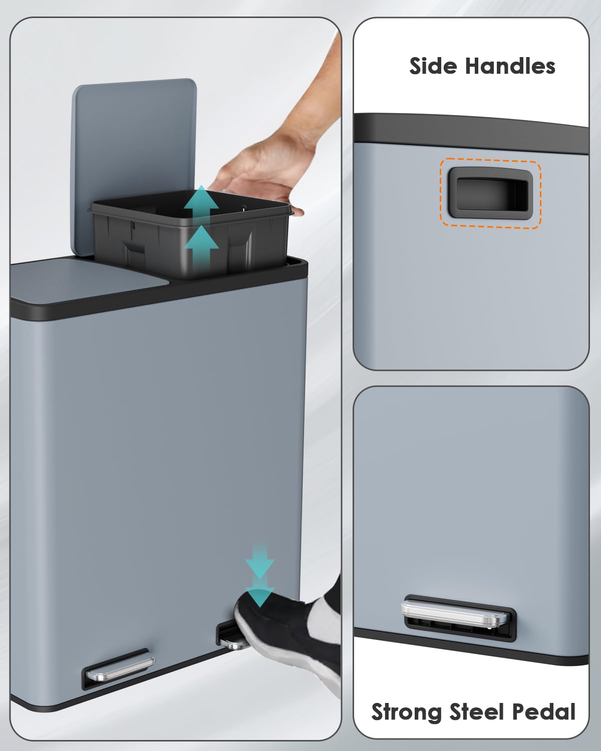 Dual Trash Can