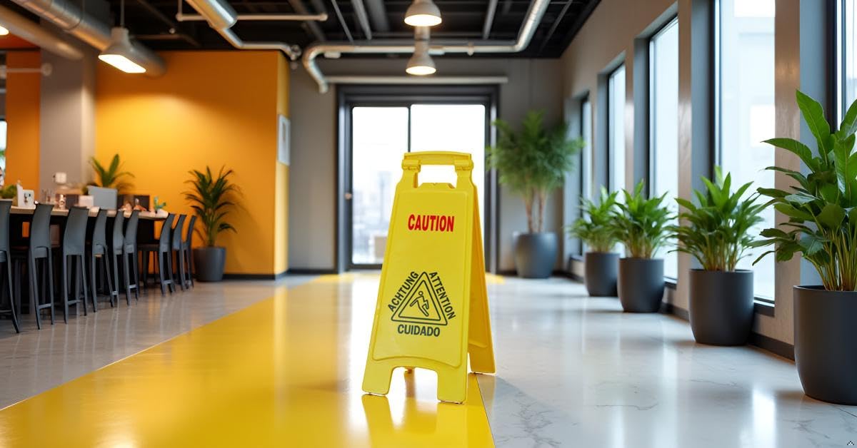Wet Floor Sign (6 Count)