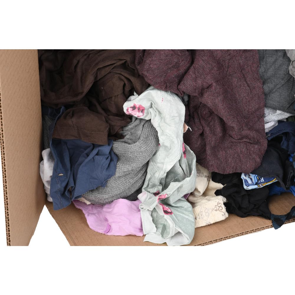 Low Lint Reclaimed Cotton Shop Rags