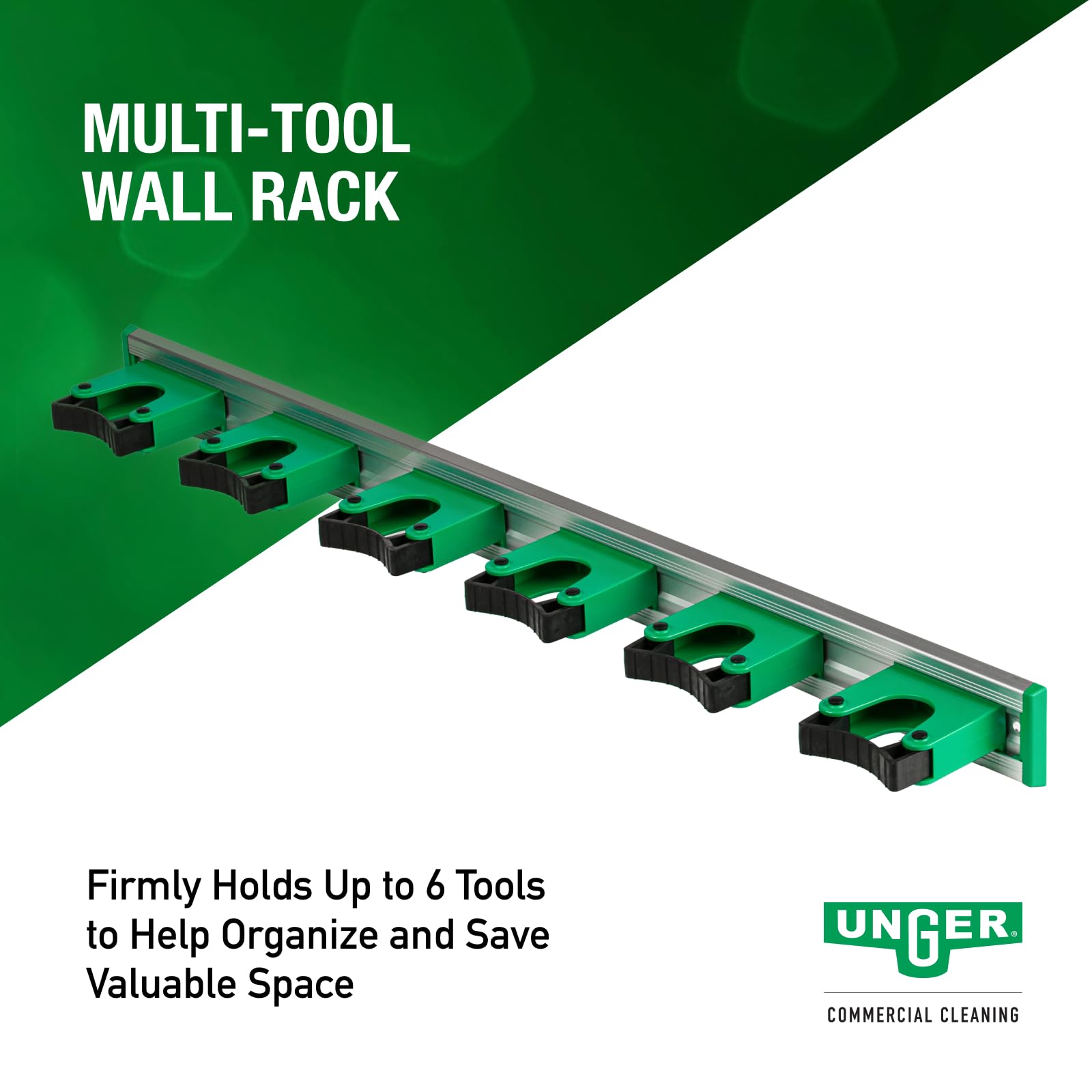 Commercial 28" Broom Holder Wall Mount (5 Holders)