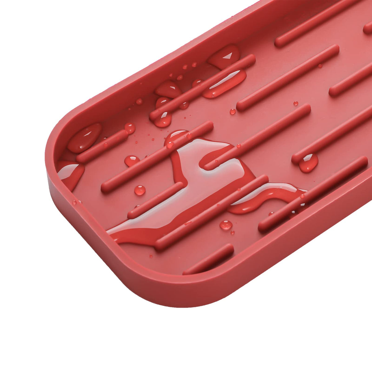 Silicone Kitchen Sink Organizer Tray for Multiple Usage