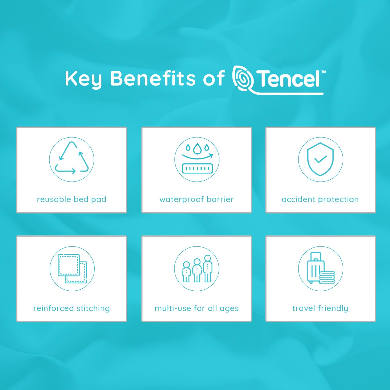 Tencel Waterproof Bed Pad