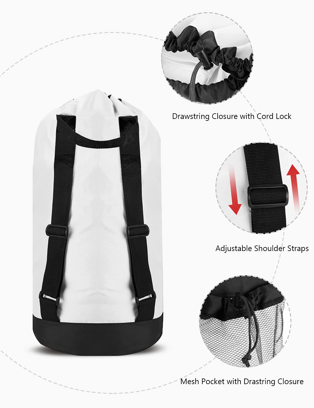 Backpack Laundry Bag
