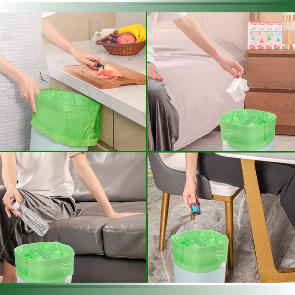Biodegradable Small Trash Bags (100 Count)