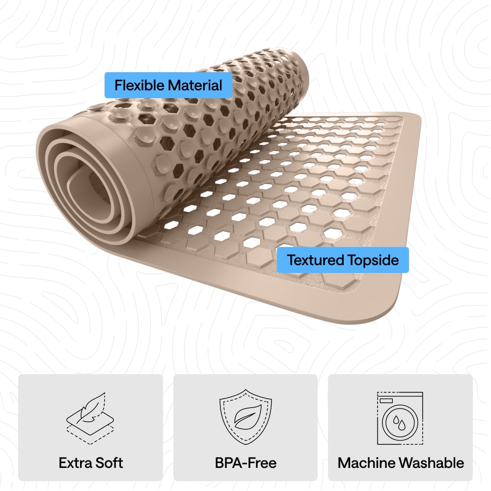 Patented Bath Tub Shower Mat