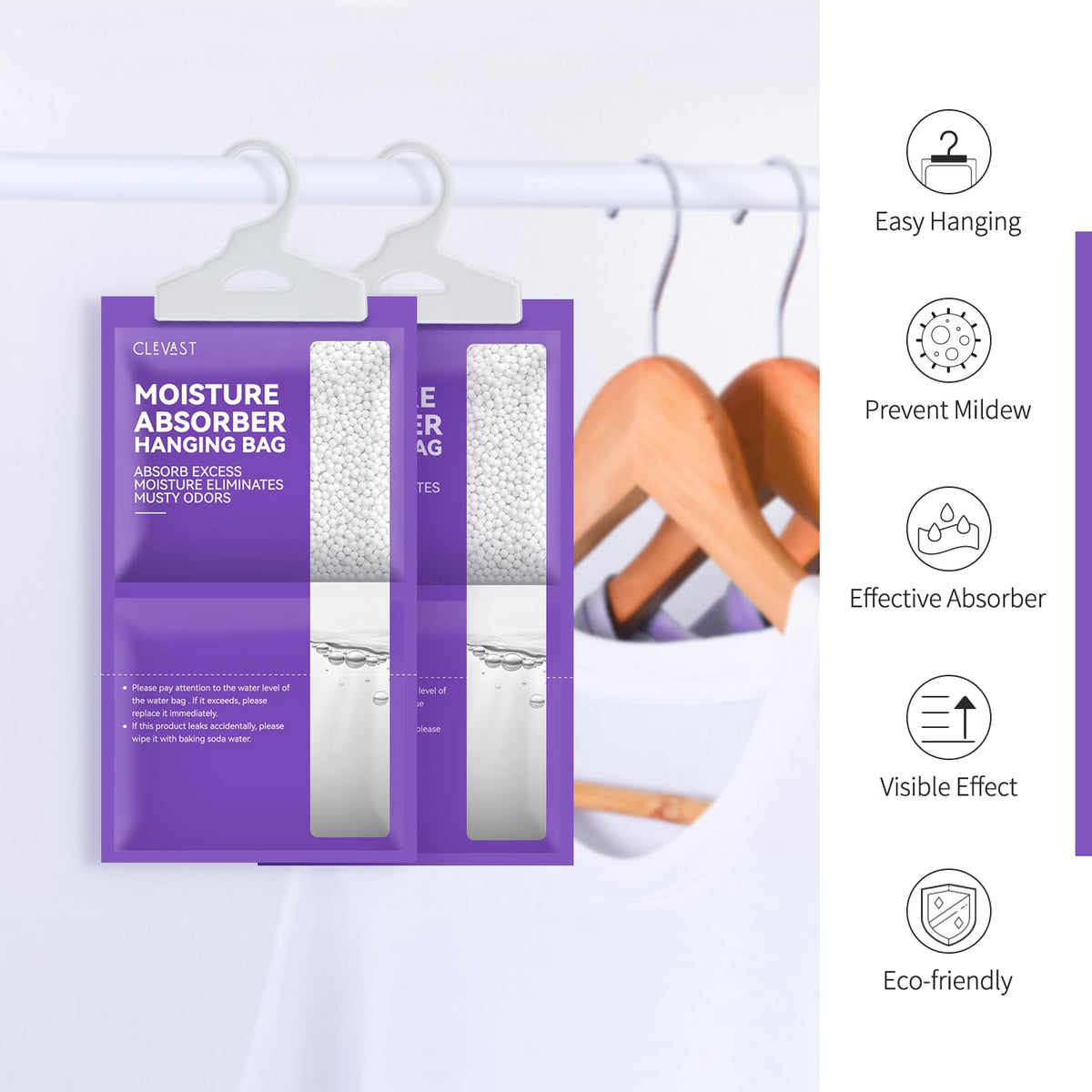 Moisture Absorbers Packets 10 Pack (10 Count)