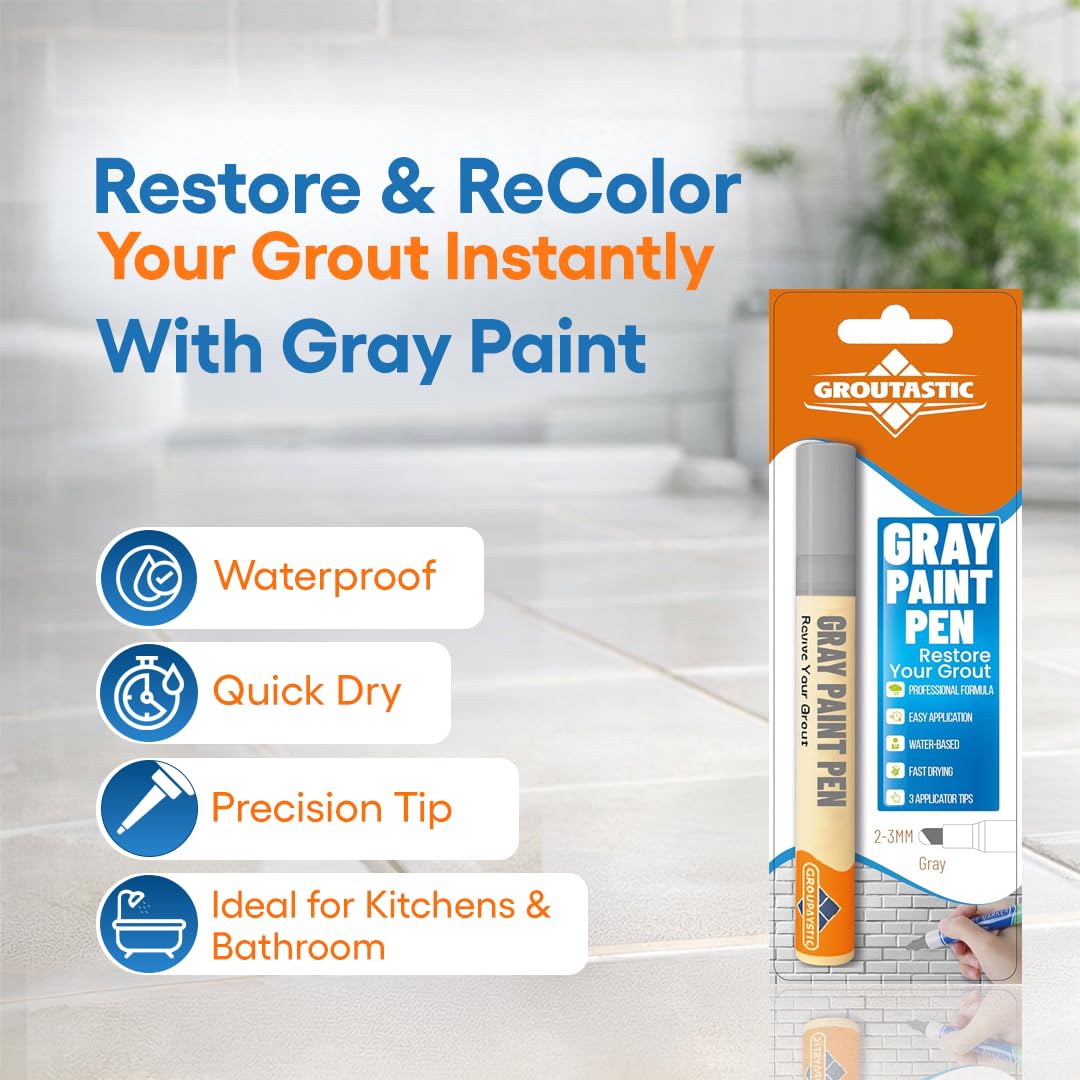 Grout Pen Gray