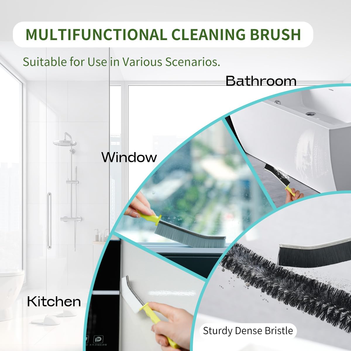 2 Pack Refrigerator Coil Cleaning Brush