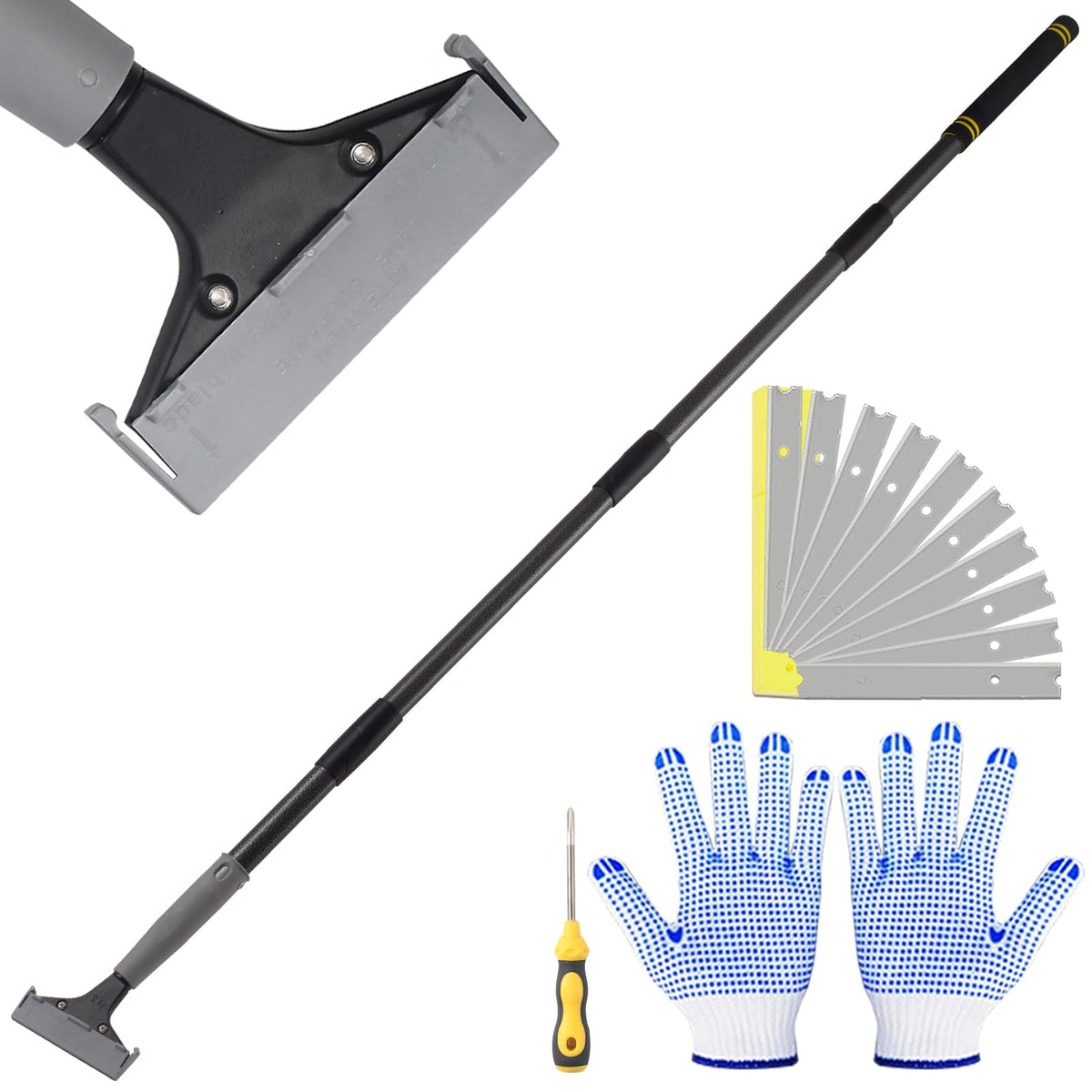 Floor Scraper Heavy Duty Long Handle