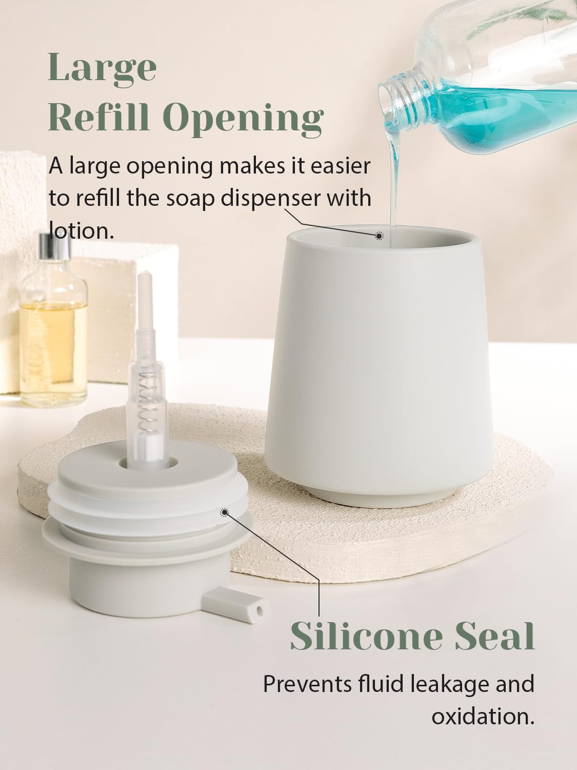 Ceramic Soap Dispenser