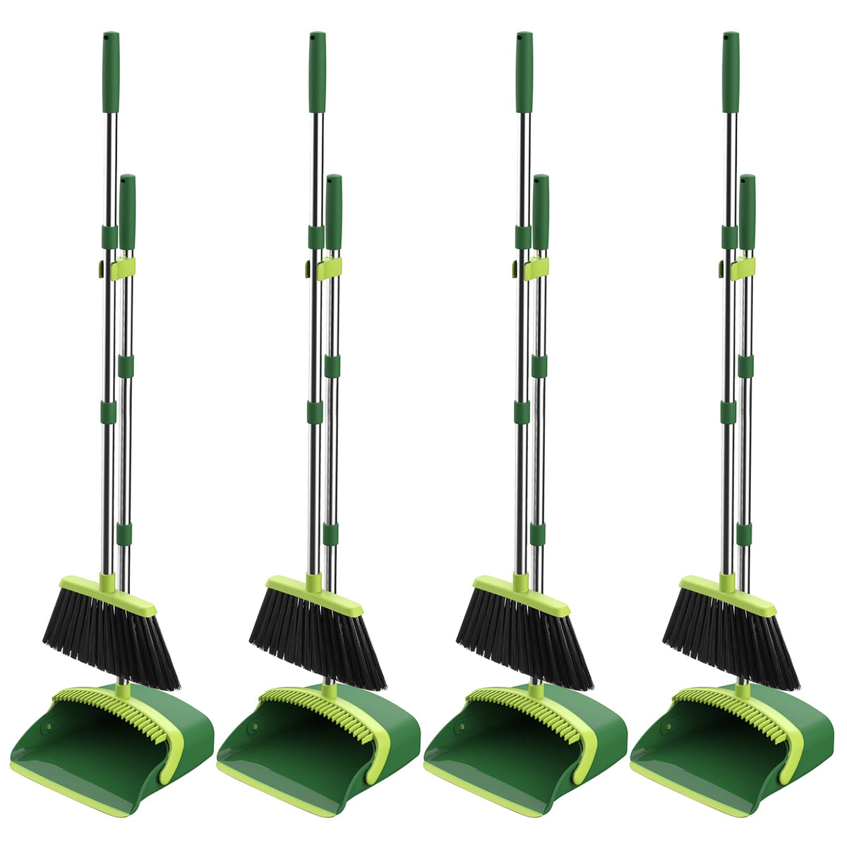 Broom and Dustpan Set (4 Count)