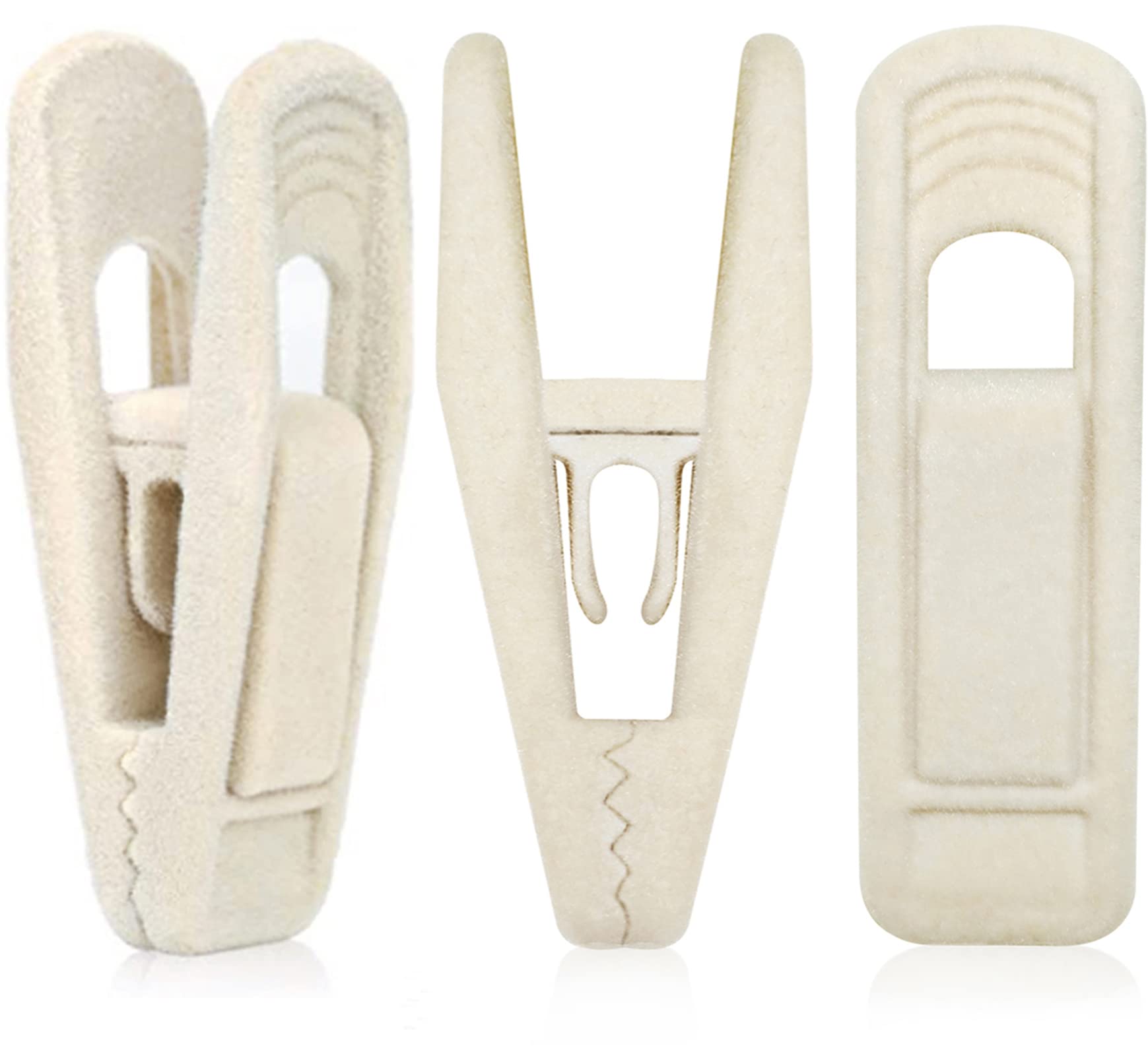 Velvet Hanger Clips for Velvet Hangers (20 Count)