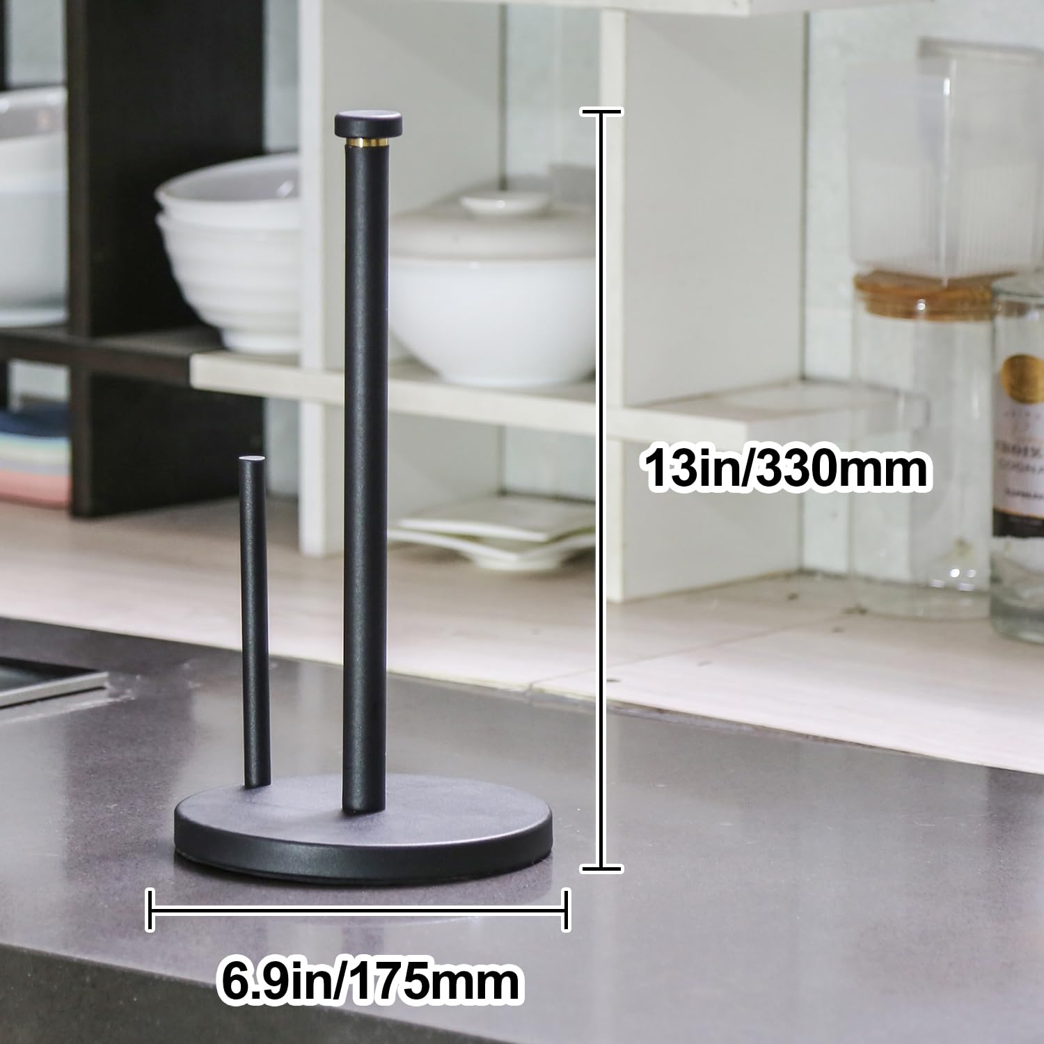 Weighted Base Paper Towel Holder Countertop