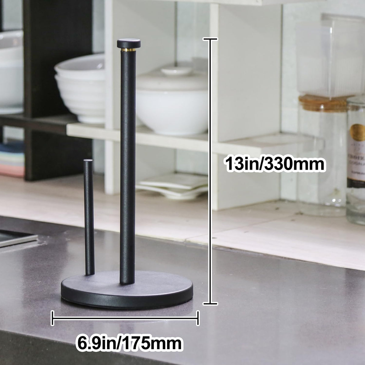 Weighted Base Paper Towel Holder Countertop
