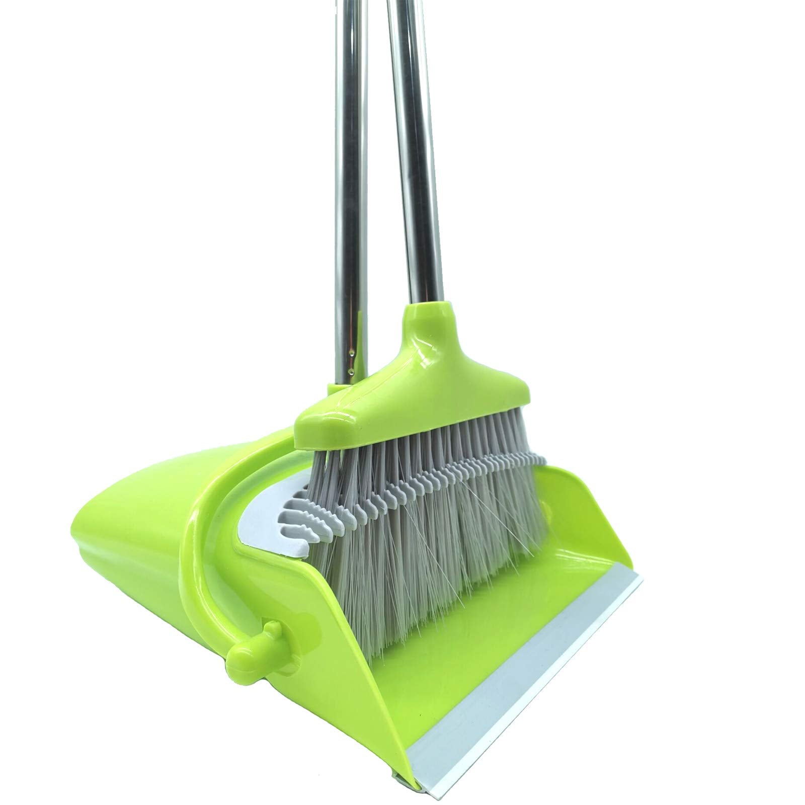 Extendable Long Handle Broom and Dustpan Set (38.0959 Ounce)