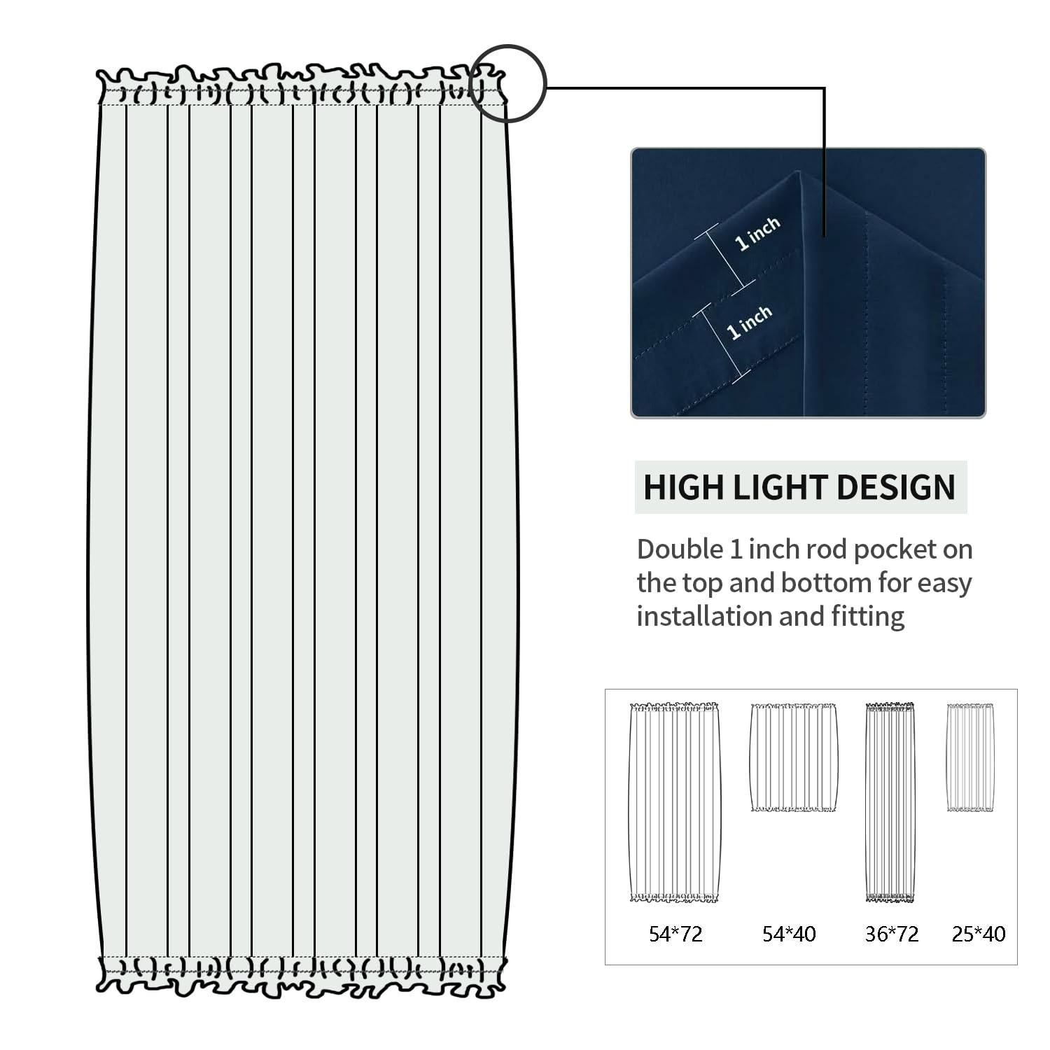 French Door Curtains