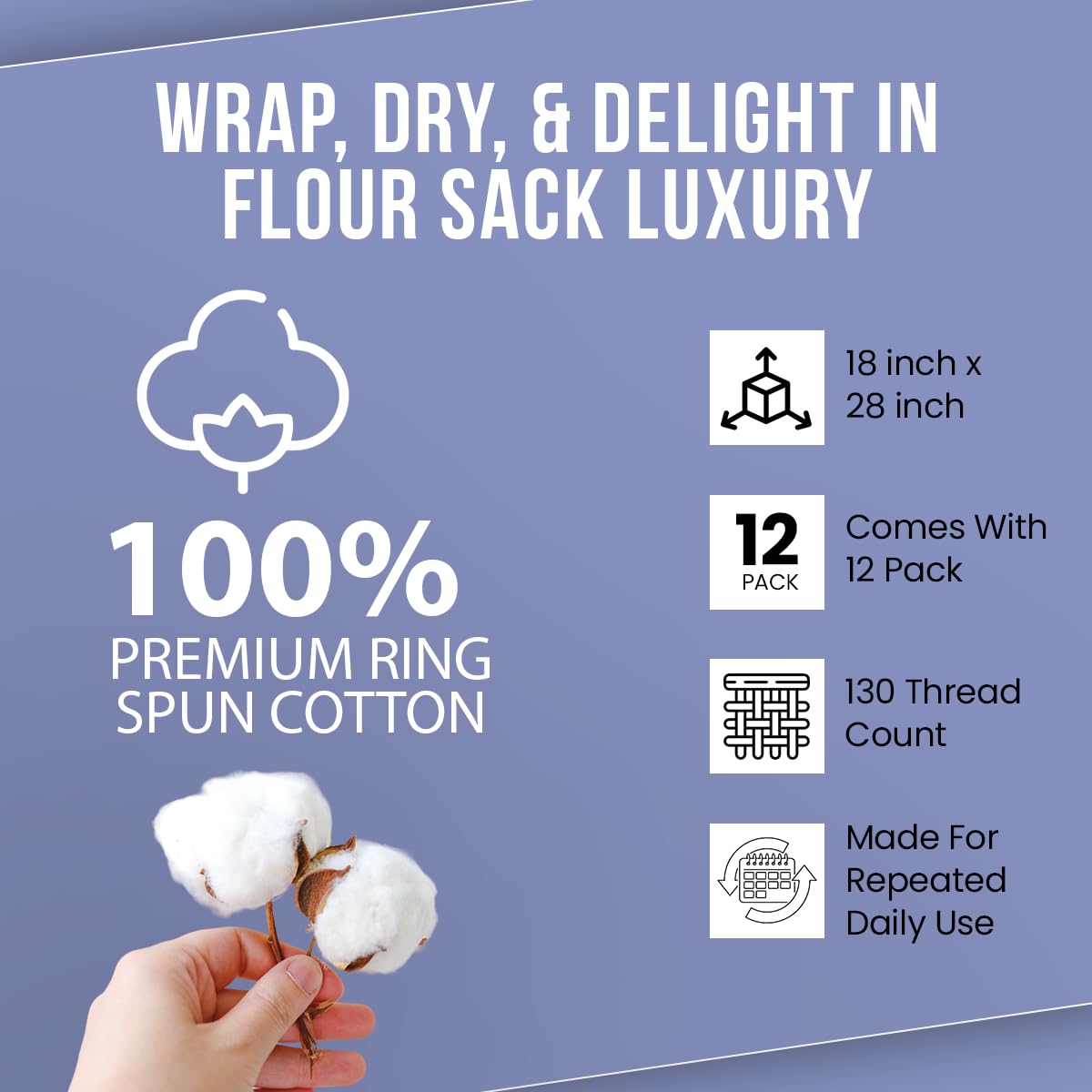 Flour Sack Towels (12 Count)