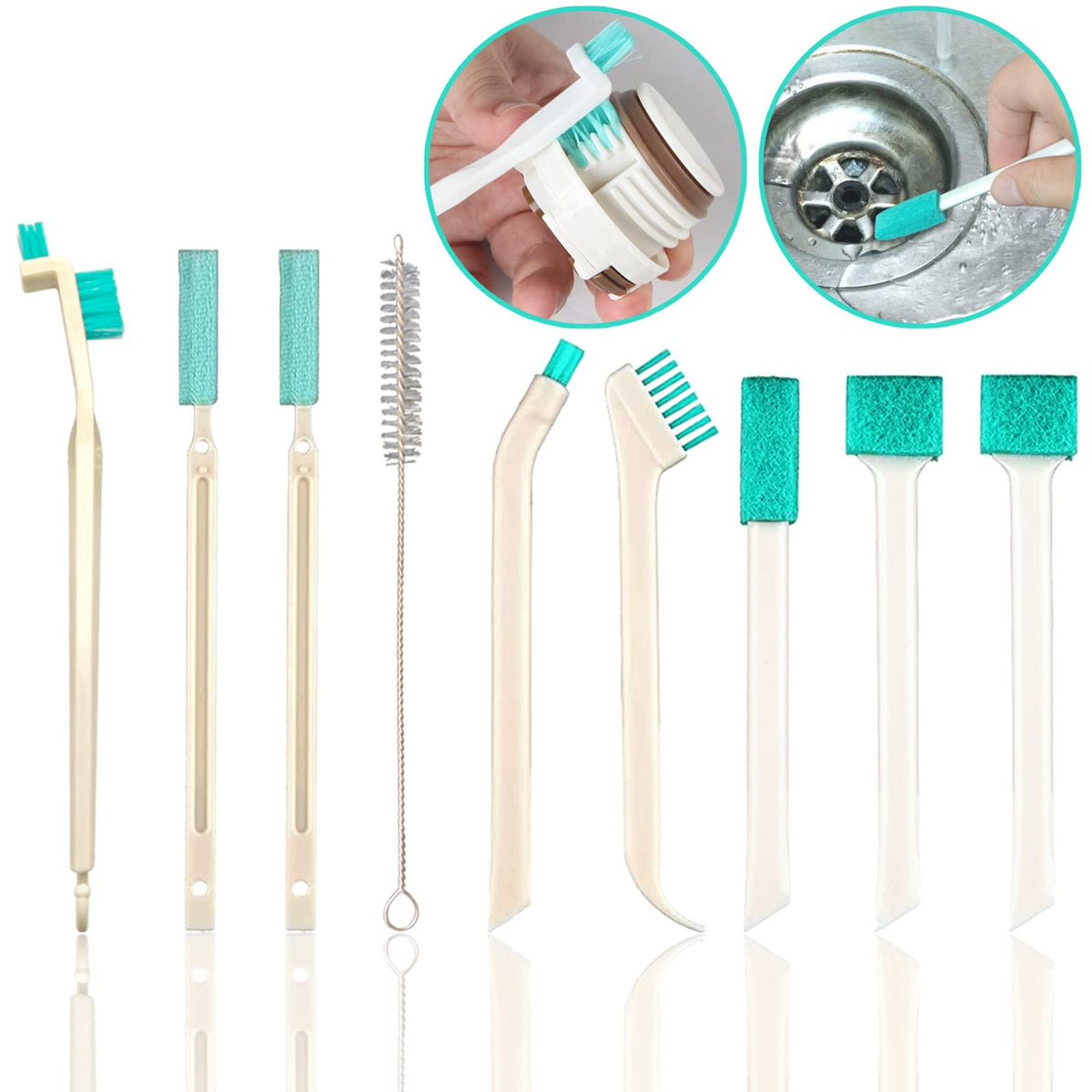 Small Household Cleaning Brushes by ELEMGULY