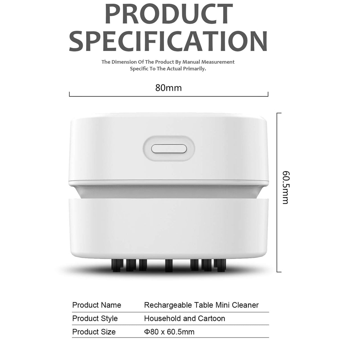 Counter Vacuum Cleaner