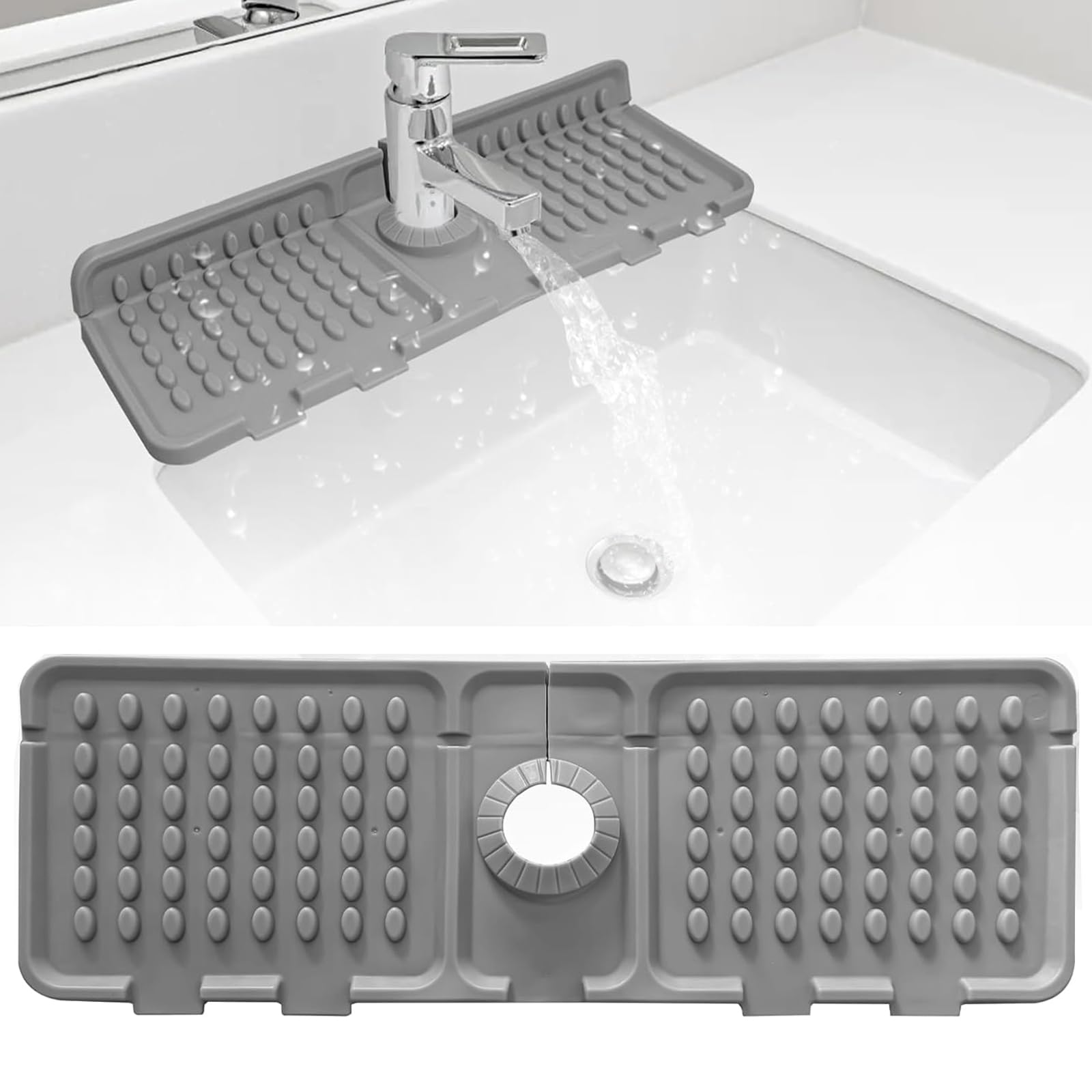 Folding Faucet Draining Mat