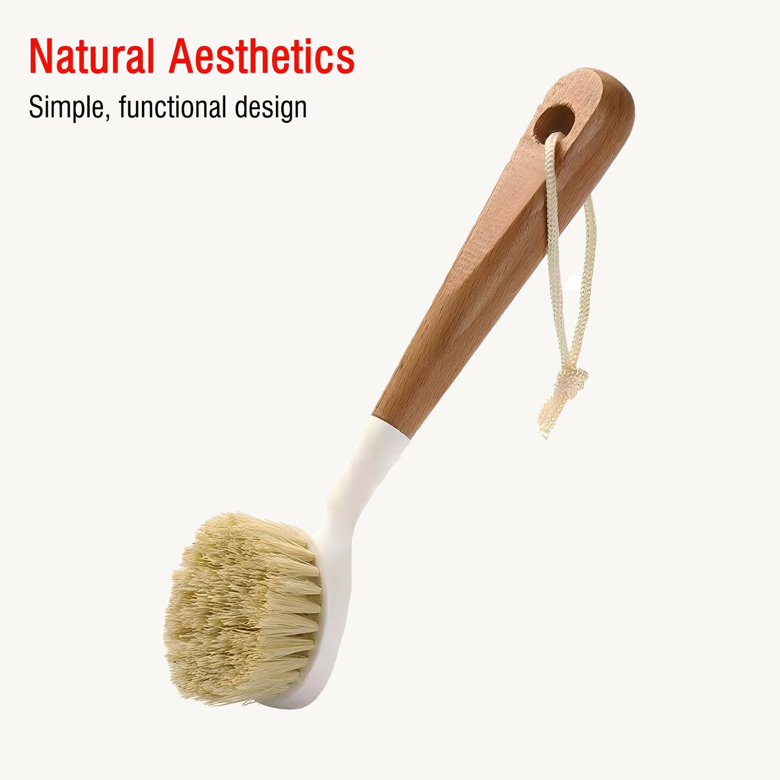 Wooden Dish Brush (2 Count)