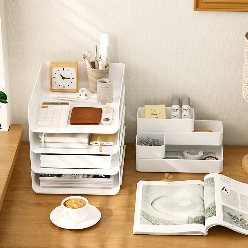Plastic Drawer Organizers Set