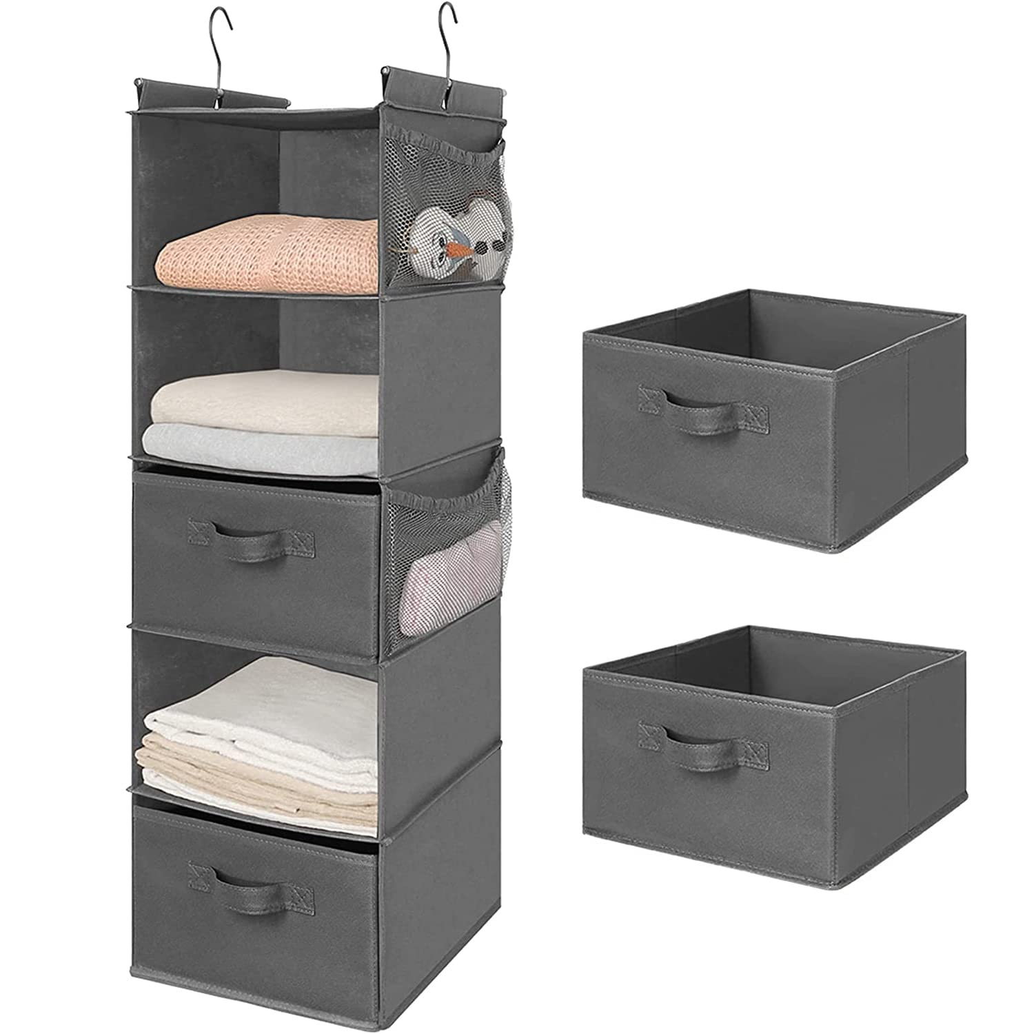 5 Tier Shelf Hanging Closet Organizer