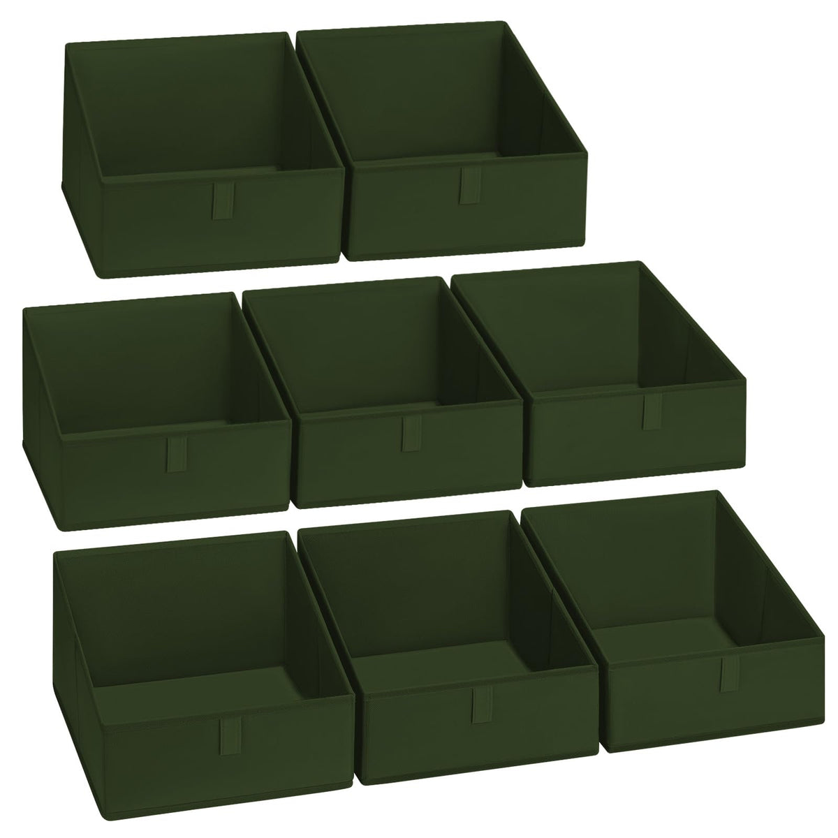 Closet Storage Bins 8 Pack (8 Count)
