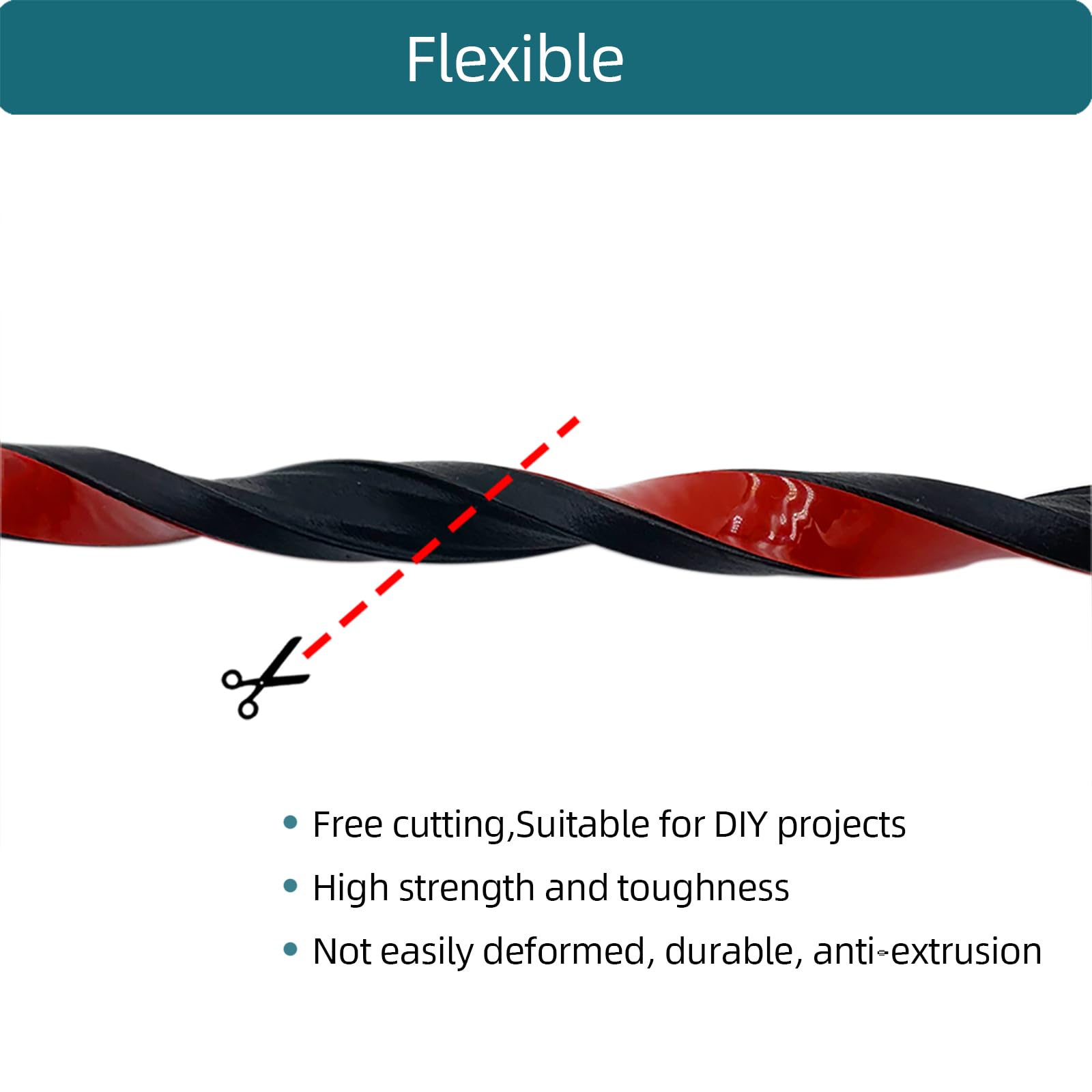 Rectangle Foam Rubber Seal