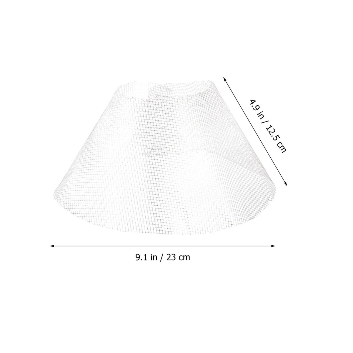 10Pcs Range Hood Filter Net Round Kitchen Cooking Range Hood Filter Mesh Replacement Mesh Kitchen Cooker Accessories 23cm