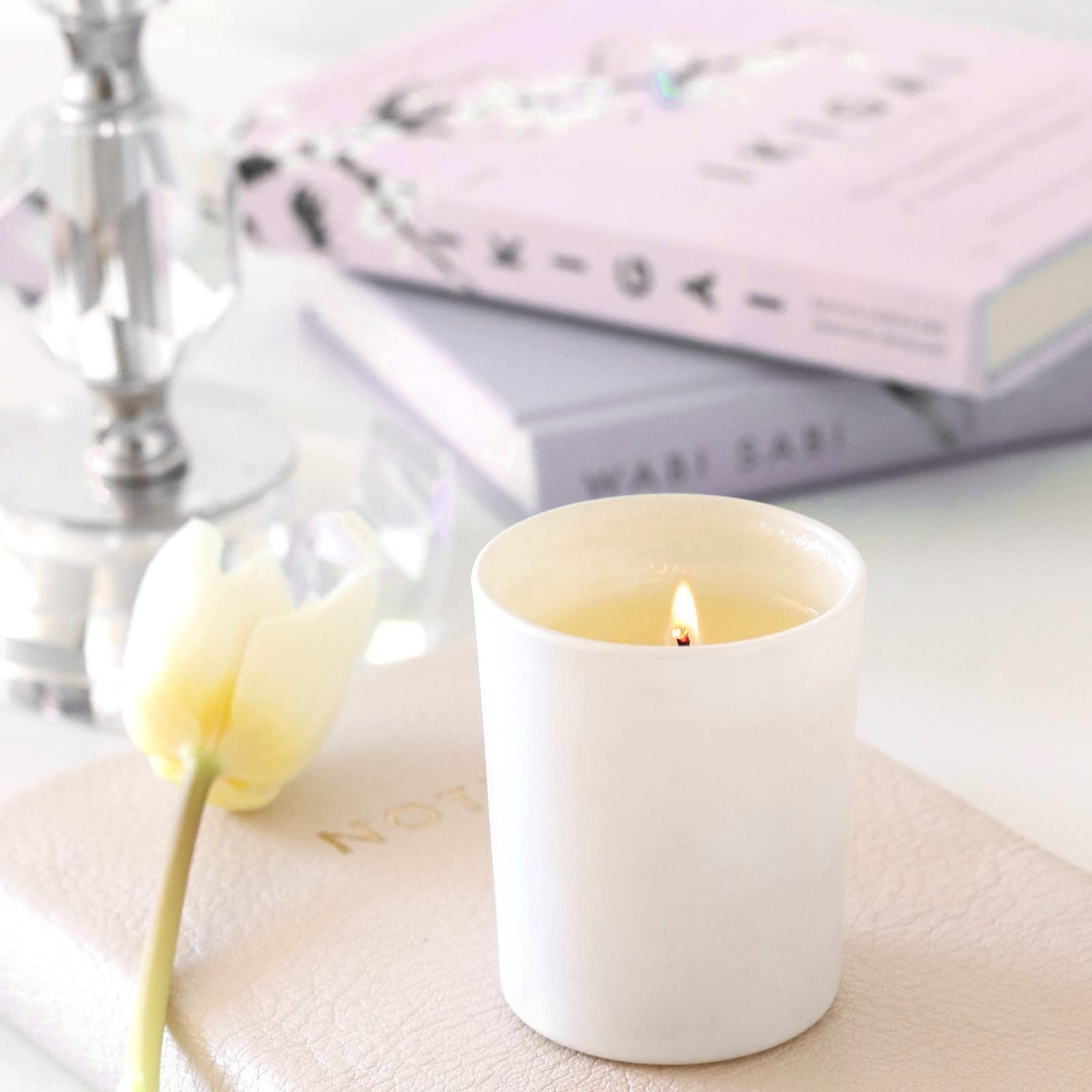 Thick Candle Jars for Making Candles 12 Pcs (12 Count)