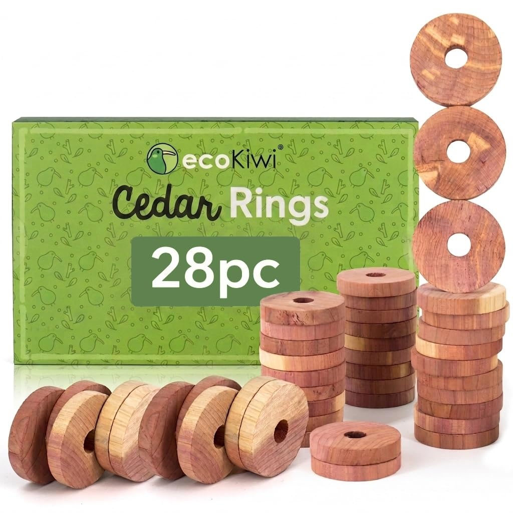 Cedar Blocks for Clothes Storage (28 Count)